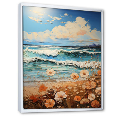 Beach Breeze Pointillism I - impression