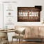 «Man Cave», impression sur toile-899017974