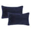 Housse de coussin rayé en velours côtelé, Housse de coussin décoratif texturée de couleur unie-128824447-128824453-129024975