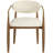 Riccio Vegan Leather Upholstered Dining Arm Chair-6766377-27620710