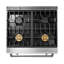 Cuisinière à convection autoportante au gaz naturel 30 po 4,55 pieds cubes Thor Kitchen T Series