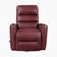  Wilner 35" Modern & Contemporary Glider Breathable Swivel Faux Leather Reclining Chair with 360° Swivel & Gentle Gliding-12703652