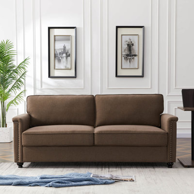 Canapé à accoudoirs carrés 75,6 po Cobos