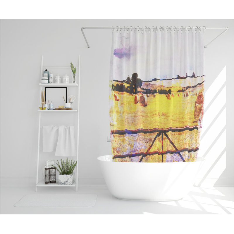 Dillmon Polyester Shower Curtain Set
