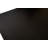 51.18" Retangular Office Desk With Black Wood-Grain MDF Top & Metal Frame For Home Office
