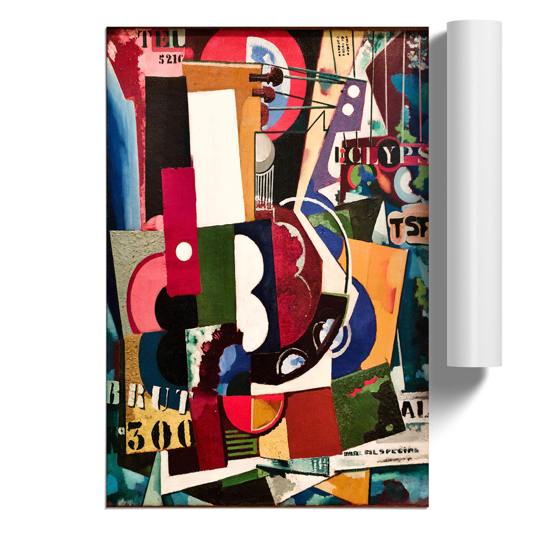 Composition by Amadeo de Souza Cardoso - Frameless Print