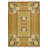 Vintage One-of-a-Kind Rectangle 5'6" X 7'8" 1960s Wool Area Rug in Yellow