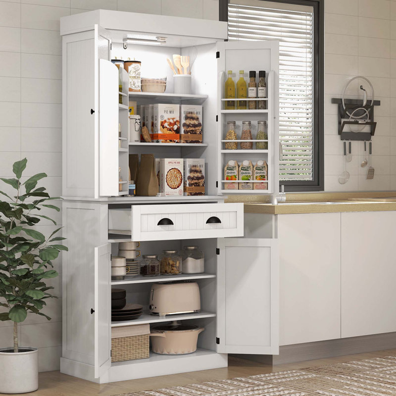 71" Kitchen Pantry Cabinet
