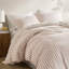 Ensemble de couette pour lit très grand 3 pièces terre cuite-125869260-125869263