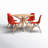 Jordan 5-Piece Pedestal Dining Set -2012236929-2004935768-2004935774