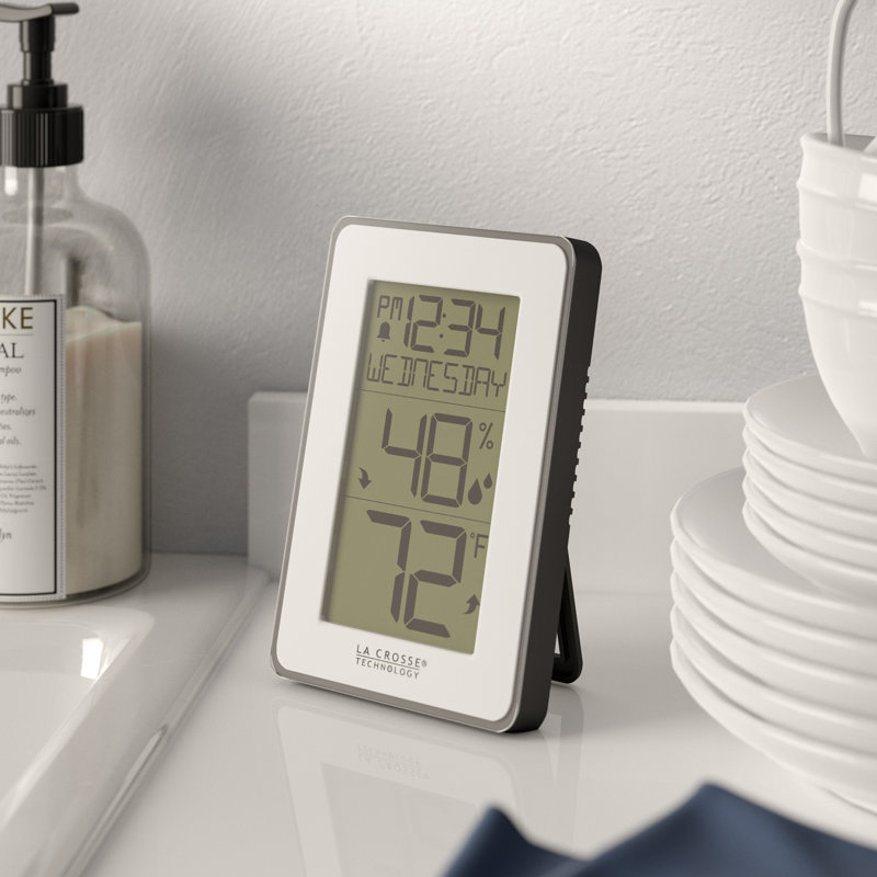 4.29" Indoor Temperature Station with Humidity Alerts
