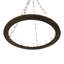 Rustic Lodge 20 - Light LED Chandelier