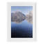 «Clear Water Reflection Landscape», reproduction d'art sous verre encadrée par Lori Deiter-462752897-462752926