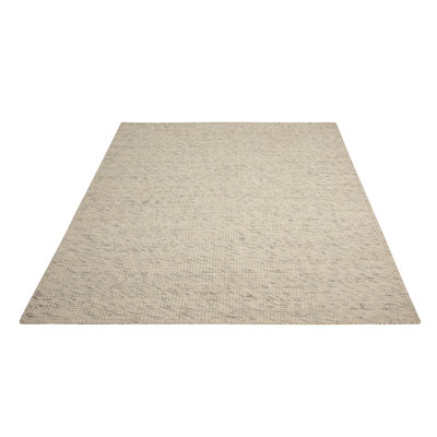 Lowland Solid Colour Wool Hand Woven Area Rug