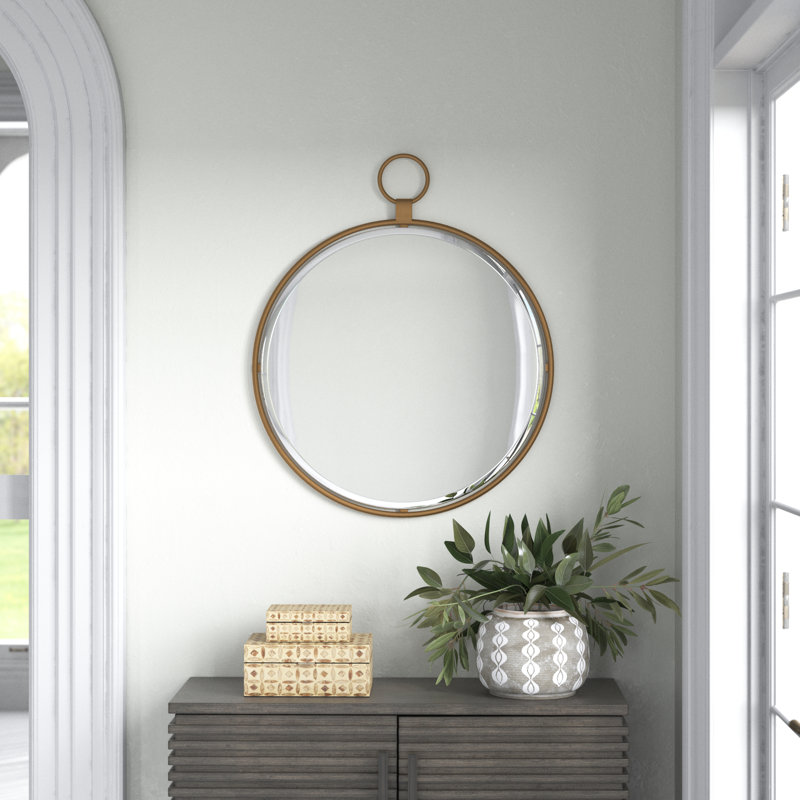 Clarissa Mirror, Bronze Gold