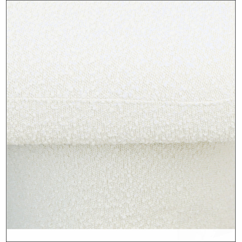 Banc Randolph Ivory Boucle