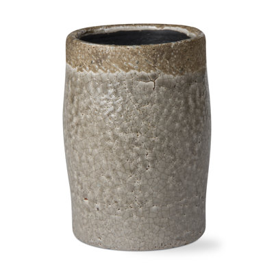 Vase rustique émaillé Crackle