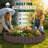 16'' W × 7'' H Wood-Look Garden Border Edging Panels, Decorative Yard Landscape Fence-120381113-120619833