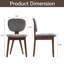 Chaises d'appoint rembourrées avec pieds en bois massif-140421392-142459881