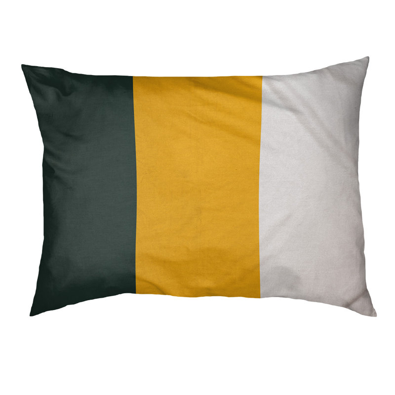 Coussin Cleveland, Moyen (l 40 po x P 30 po x H 6,5 po), Jaune
