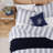 Tommy Hilfiger Capri Stripe Cotton Revesible Blue Quilt Set-124987462