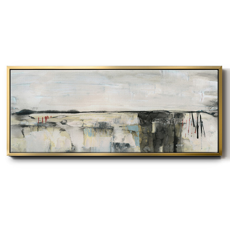 Valley View II- Framed Canvas