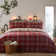 Weronika Chequered Duvet Cover Set with Pillowcases