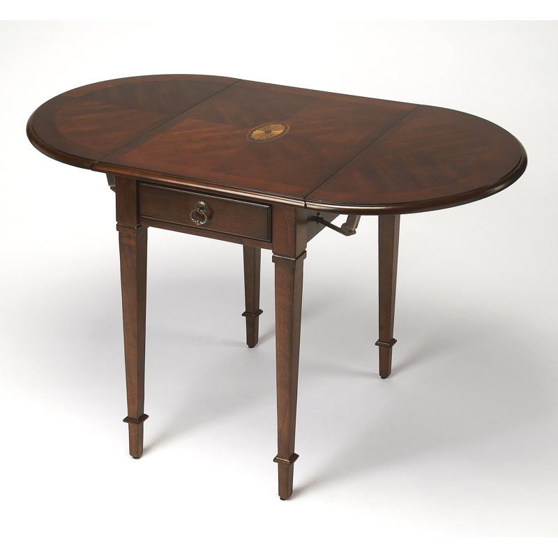 Aicia End Table with Storage, Plantation Cherry
