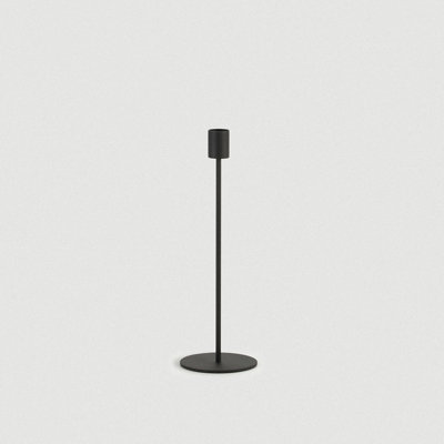 Black Doric Candle Holder - Large