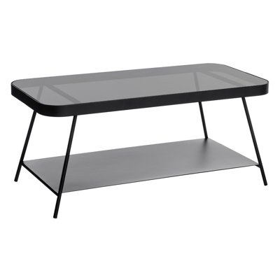 Drennon Four Leg Coffee Table with Storage