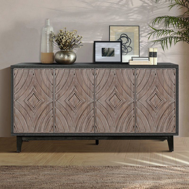 Buffet Mid Mid Century, Brun