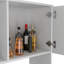 Garde-manger Colorado, trois tablettes ouvertes-128964546