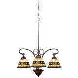 Tiffany 3 - Light Chandelier