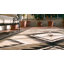 Neutral Antique Tribal Design Native American Wool Navajo Flat Weave Rug
