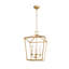 Lustre géométrique à 4 lumières Neslisah-208095435-208095434