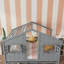 Lit en bois avec 4 tiroirs de rangement-114224514