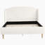 Lit plateforme tapissier Romano Boucle-1072328523