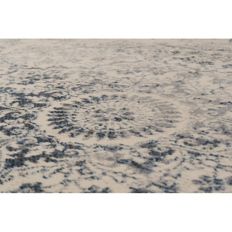 Attell Floral Indoor Rug, Round 5'3"