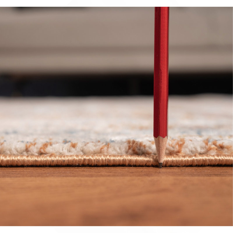 Rouille 5 pi 3 po X 7 pi 3 po Tapis, Rectangle 5 pi 3 po x 7 pi 3 po