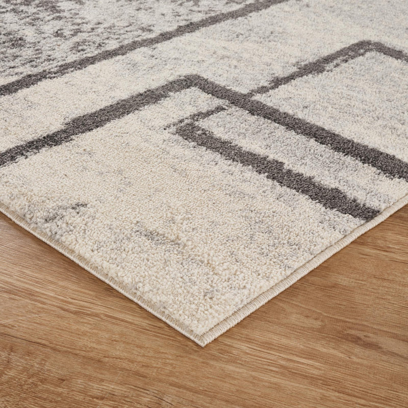 Celil Area Rug, GREY, 120 x 170 cm (Rectangular)