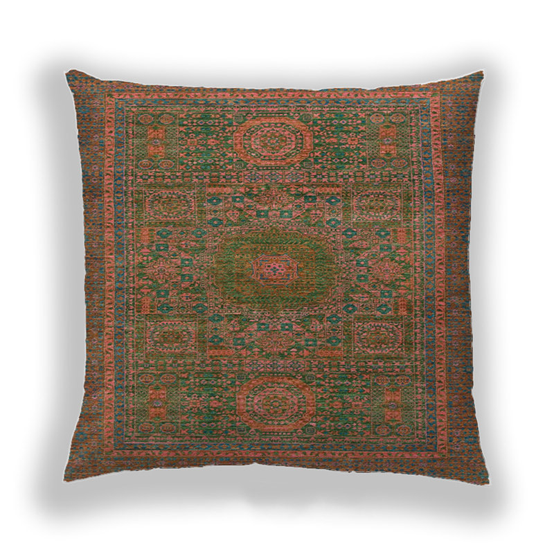 Coussin Abstract 1299, Microsuède