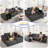 Ellie Cloudy Boneless Sectional Couch With L-shape Chaise, No Assembly Required, Modern Modular Sofa With Deep Seat, Upholstered Couches For Living Room Bedroom-1289409526-1289283856