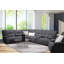 Canapé modulaire inclinable électrique 6 pièces Pulchia-91377155