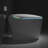 Egg Shaped Smart Toilet with Built-in Bidet Intelligent Modern Toilet with LED Display, Auto Open/Close Seat, Warm Water & Dryer, 4 Washing Modes-113957273