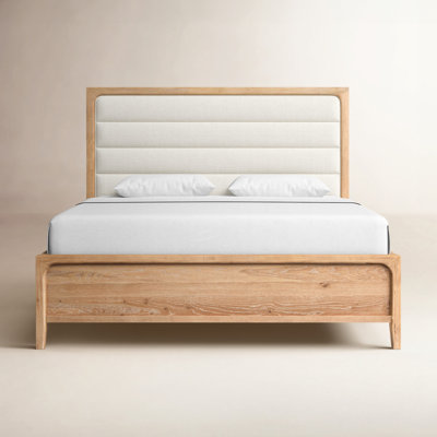 Rory Upholstered Oak Bed