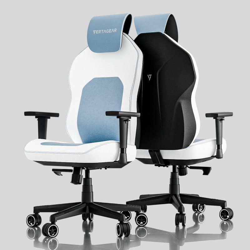  Fauteuil de jeu / de bureau Baby Blue, Blanc/bleu bébé