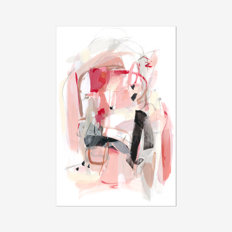 Soft Speak II by Christina Long - Painting, 30cm H x 20cm W, Wrapped Canvas