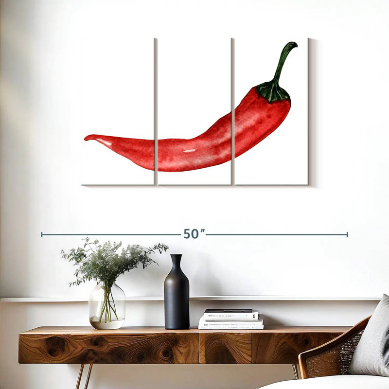 Chili Pepper, 24" H x 38" W