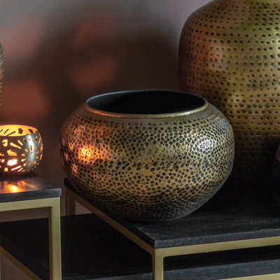 Alberto Metal Pot Planter