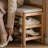 Burlywood Upholstered Bench